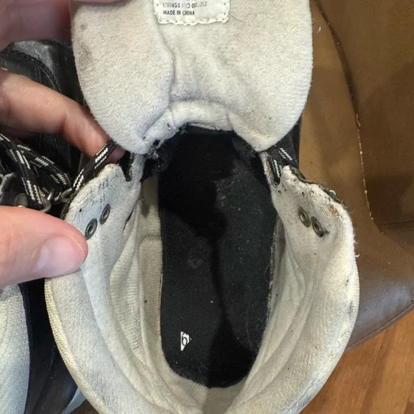 Timberland Black and Tan Euro Hiker Boots women’s boots 6M - Picture 9 of 11